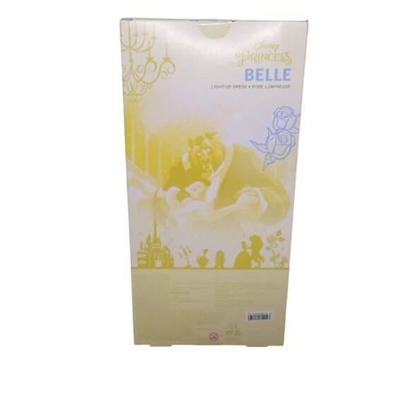 Disney Princess Belle Doll 11in Light-Up Luminous Dress Music Accessories - Picture 4 of 5